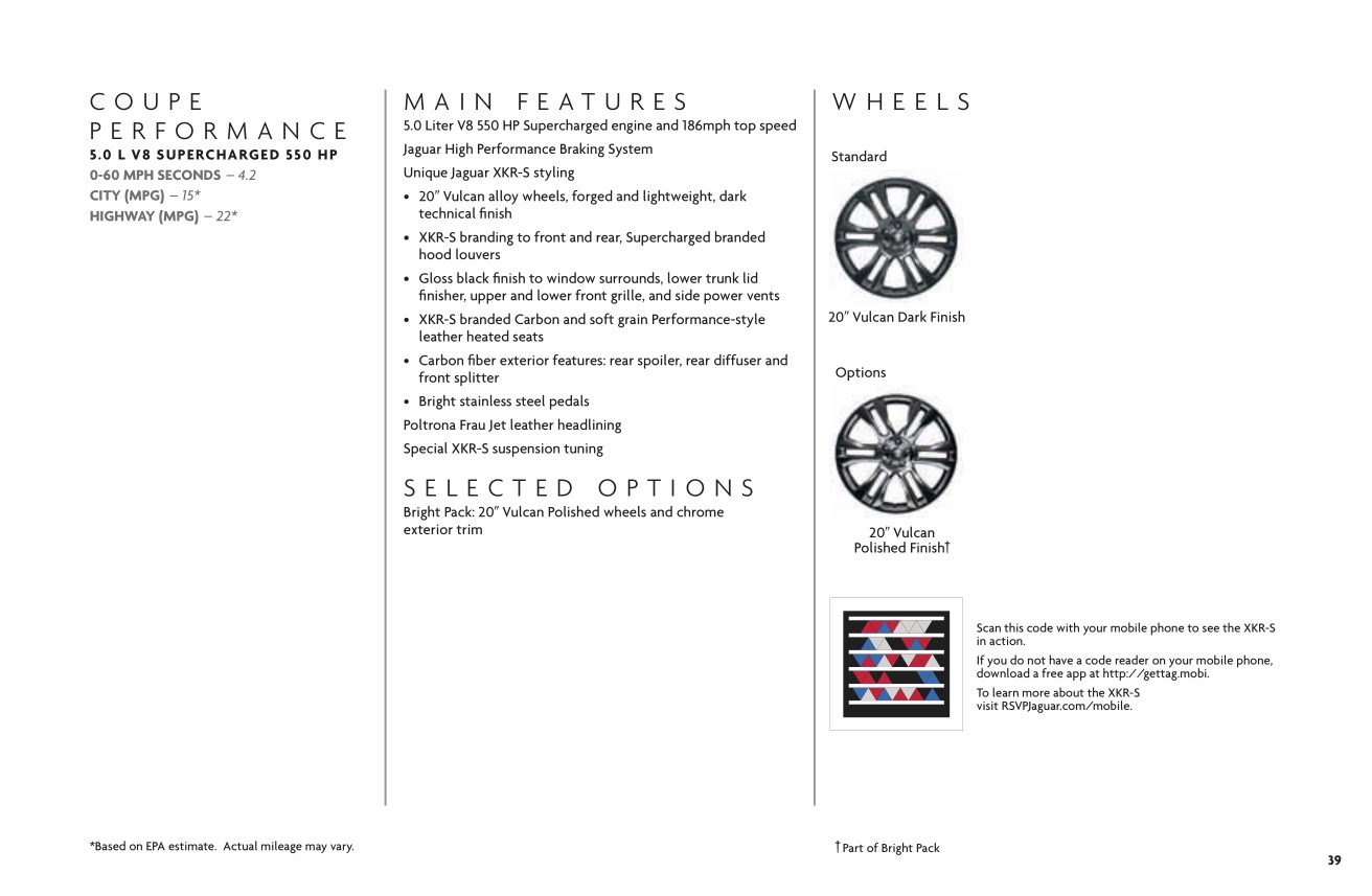 2012 Jaguar Model Lineup Brochure Page 5